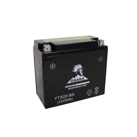 YTX20-BS Osaka Motorcycle Battery | Shop Today. Get it Tomorrow