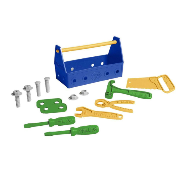 Green Toys 100% Recycled Plastic Tool Set - Blue