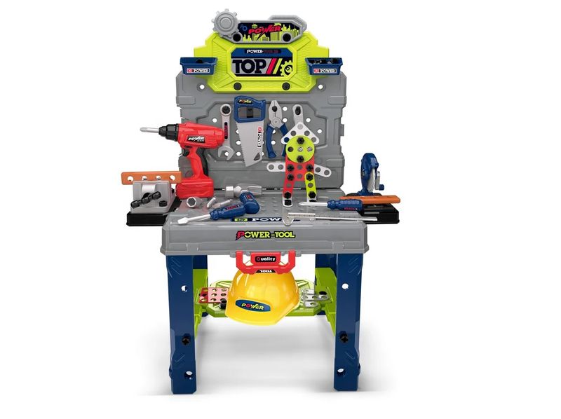 Kids Power Tool Workbench Playset