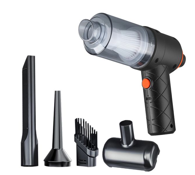 Mini Cordless Handheld Vacuum-2-In-1 Suction&amp;Blower | Portable For Car&amp;Home