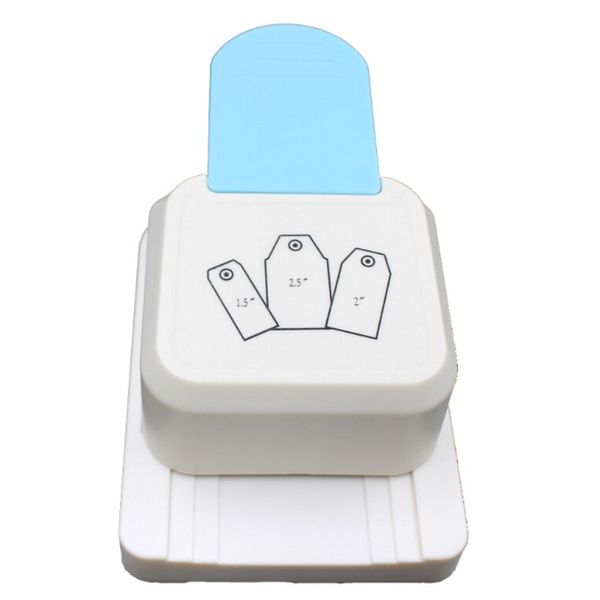 Craft Multifunctional DIY 3-In-One Label Making &amp; Gift Tag Punch - Rounded