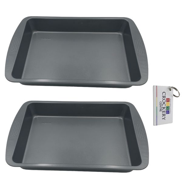 Rectangular Baking Pan With Handles 32x23x5cm + Keyring