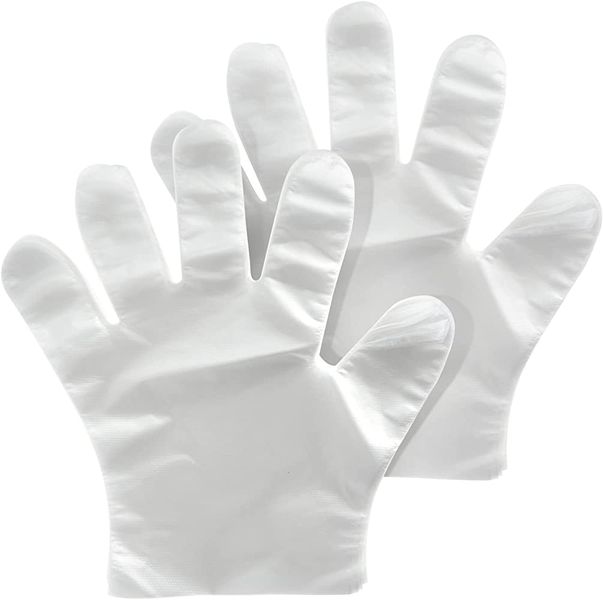 Bulk Disposable Polythene Gloves, Large - Pack of 1000