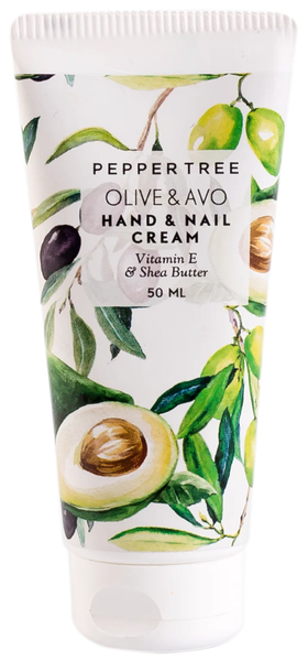 Pepper Tree Olive &amp; Avo Hand &amp; Nail Cream 50ml