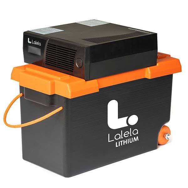 Lalela Lithium Inverter Trolley UPS -1KVA (600W) 615Wh LiFePO4