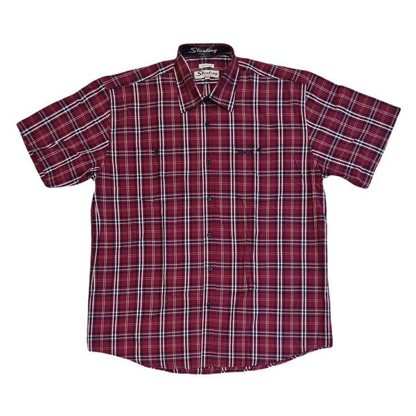 Sterling Check Shirt Red/Navy/White image