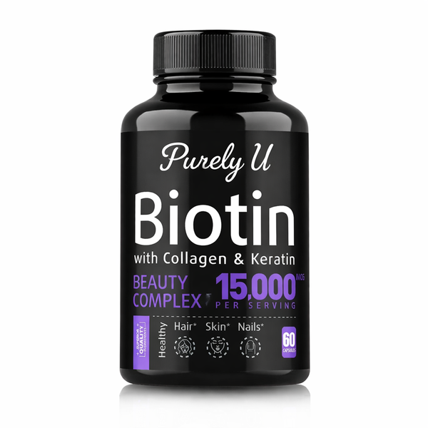 Purely U Biotin, Keratin, Collagen Hair Skin &amp; Nails Beauty Complex