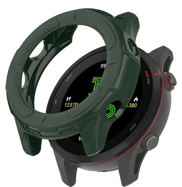 Garmin Forerunner 255 Armor TPU Case-Olive Green