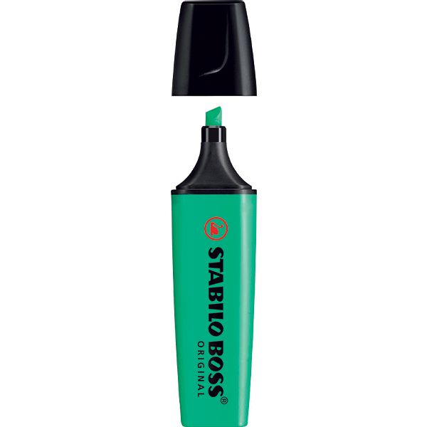 STABILO Boss Highlighter Turquoise Box 10