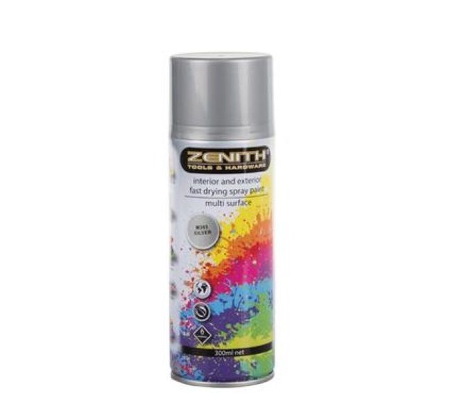 Zenith- Spray-Paint Br-Silver- 300ml