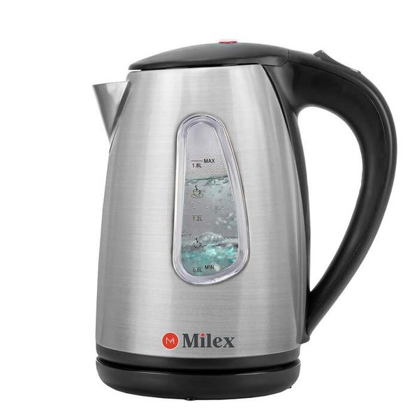Milex Stainless Steel 1.8 L Electric Kettle - Silver