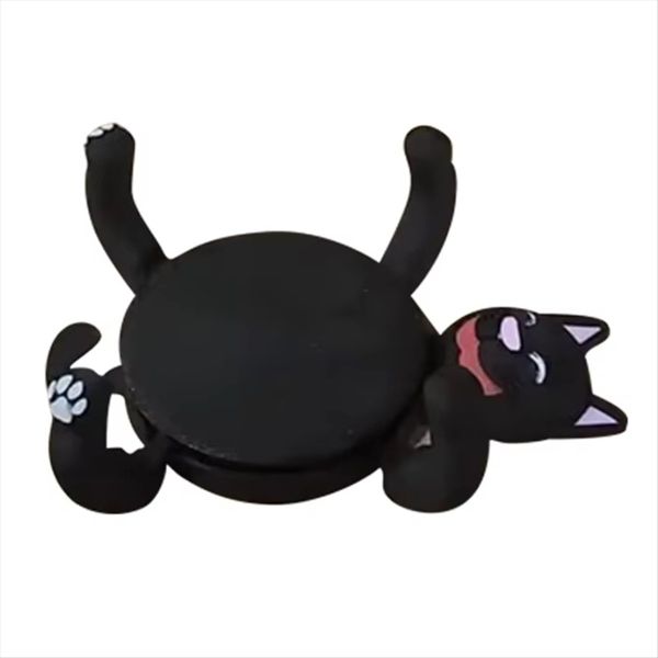 3D Printed Lazy Cat Coasters - Novelty Cat-Shaped Mug Holders for Coffee &amp;