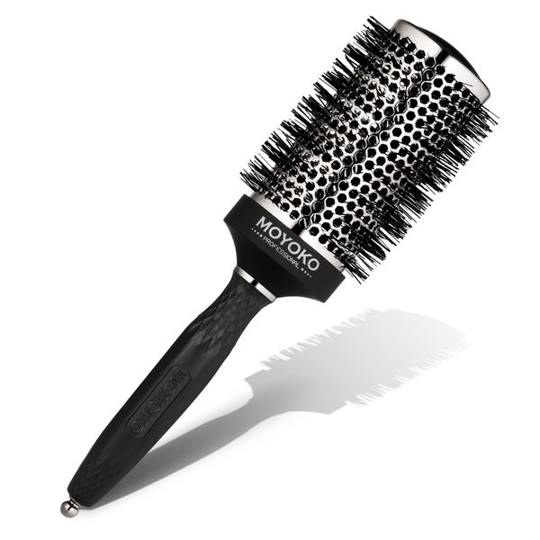 Moyoko Professional Silver Arch Heat-Resistant Round Brush 55mm