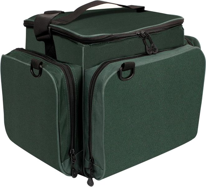 Camping Fishing Large Capacity Waterproof Fly Fishing Tackle Bag - Green
