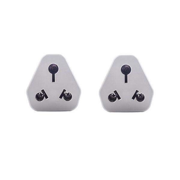 2pc Travel Adaptor 13A to 16A Multi-Plug Power Converter