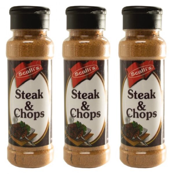 Scalli’s Steak &amp; Chops Value Pack- 3X200ml