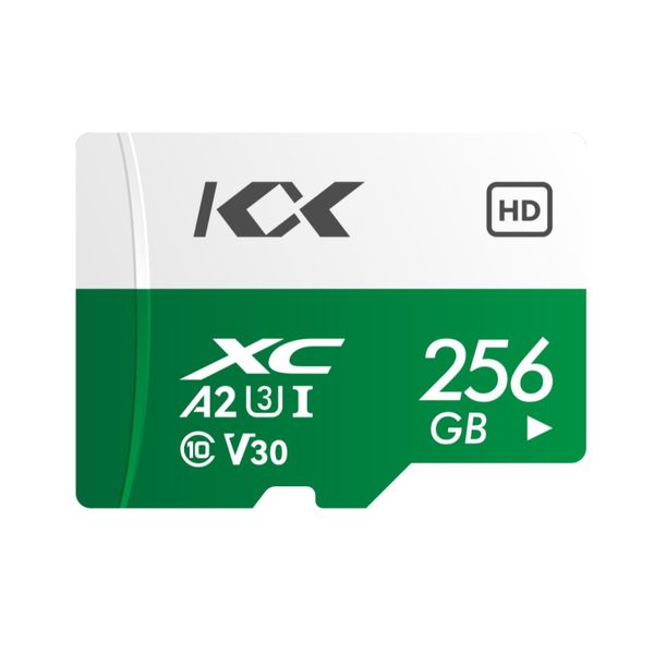 KX Precision 256GB TF Memory Card High Speed 100MB/s Waterproof Anti Shake