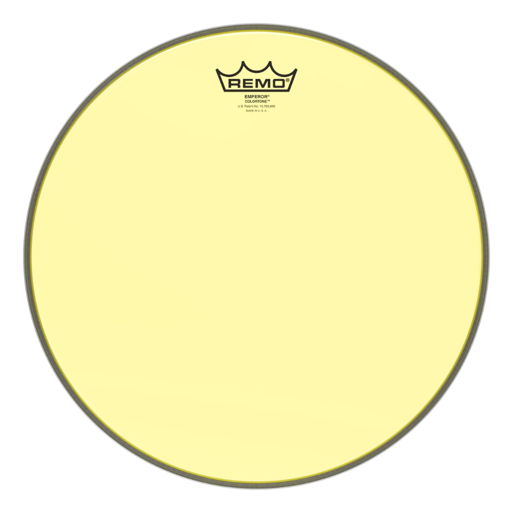 Remo BE-0314-CT-YE 14" Emperor Colortone Yellow Drumhead