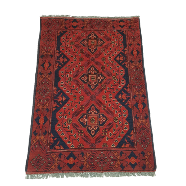 Hand-knotted Turkmen Carpet 120x80cm