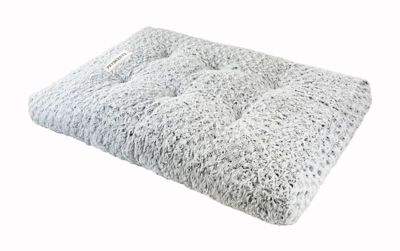 X-Large Dog Bed Calming Crate Mattress with Non Skid Bottom - 105x70x9cm