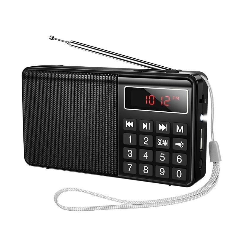 Multi-Function Portable Radio Speaker - AM/FM, BT 5.3, USB Disk & TF ...