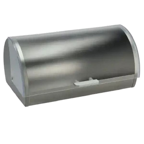 Roll Top Stainless Steel Bread Bin
