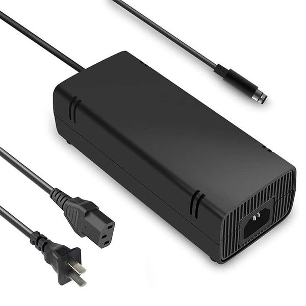 Xbox 360 E Power Supply, uowlbear AC Adapter Power Brick with Power Cord