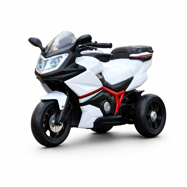 Kids Electric Motorcycle - 12V Ride-On Scooter