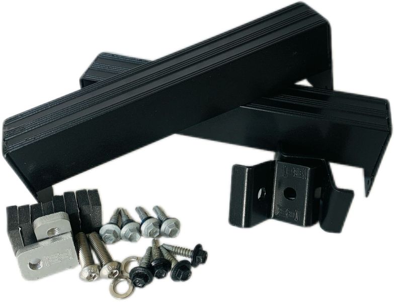 Rail-less BettaBracket Solar Panel Bracket plus Ends - Portrait Kits