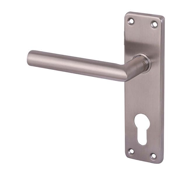 Union Sandpiper Handle On Plate SS Euro Profile - Straight (Handles Only)