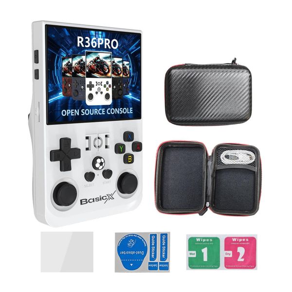 BasicX Portable Open Source GBA/FC Arcade Handheld Game Console | 64GB - W