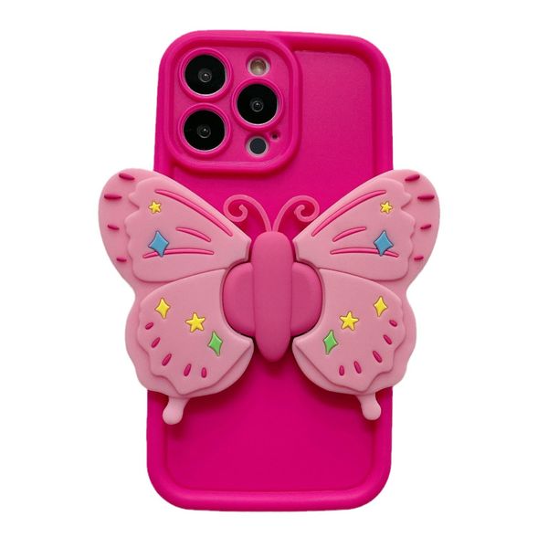 iPhone13 ProMax Folding Butterfly Stand Phone Case