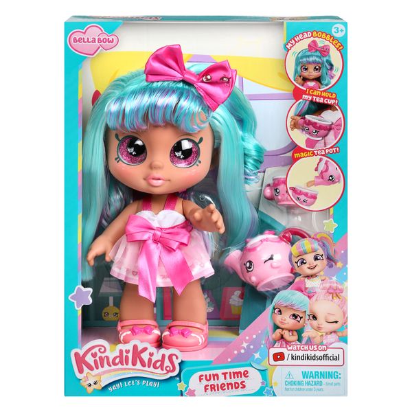 Kindi Kids Toddler Doll - Bella Bow