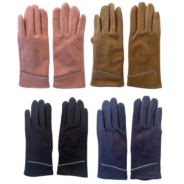 Ladies Elegant Winter Gloves Set of 4