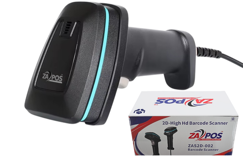 ZAPOS 2D High Definition Barcode Scanner - ZAS2D-002