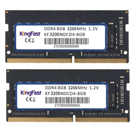 Kingfast 16GB DDR4 3200MHz SO-DIMM Laptop RAM Combo (2 x 8GB DDR4