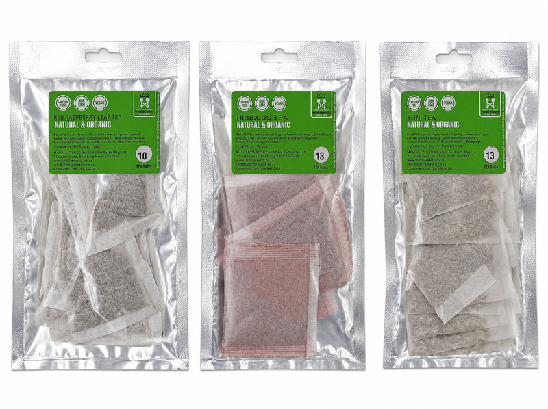 Ididit For Earth Women Wellness Tea Bundle Red Raspberry Hibiscus &amp; Yoni