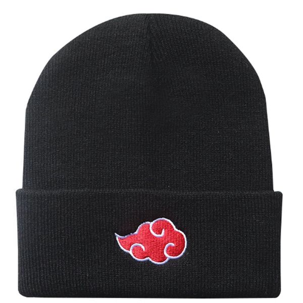 Naruto Anime Symbol Beanie - Silky Knit Hat Comfy Winter Cap
