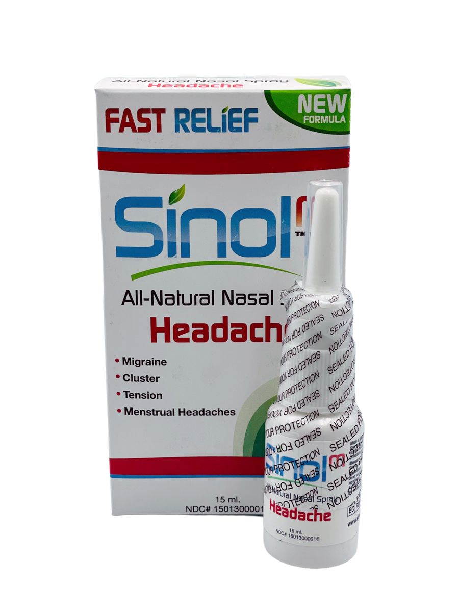 Sinol M Headache AllNatural Nasal Spray 15ml Shop Today. Get it