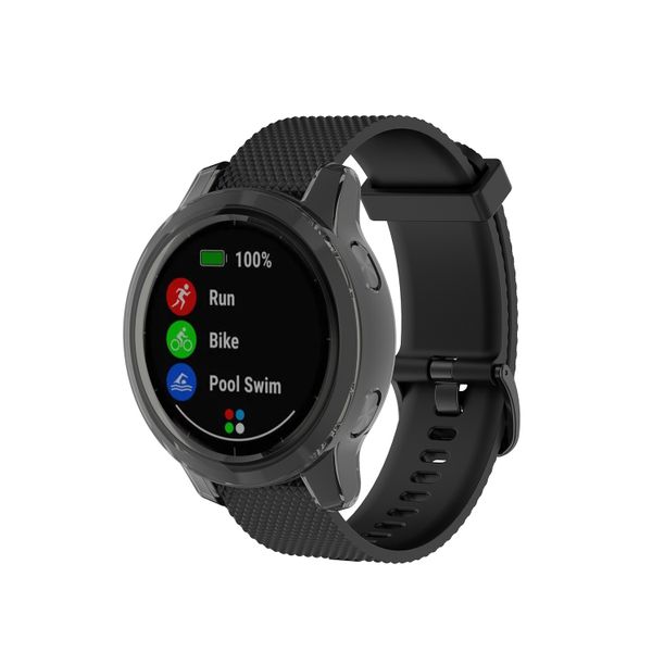 Rocco Tech - TPU/Rubber Protective Case For Garmin Vivoactive 4