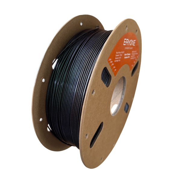 ERYONE Burnt Titanium Nebula Rainbow PLA 3D Printer Filament 1.75mm 1Kg