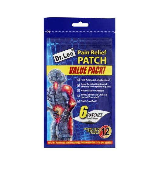 Pain Relive Patches Pack of 6