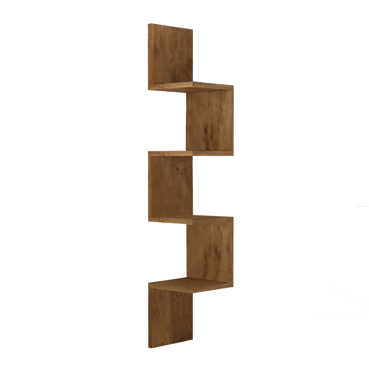 Yurupa 4 Tier Corner Zigzag Floating Wall Shelves Shop Today Get It 