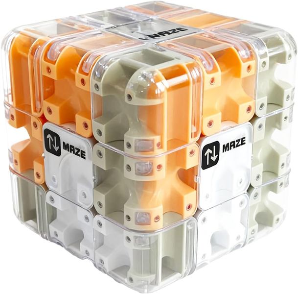 3D Puzzles Maze Cube, Engaging Brain Teaser, Spatial Brain Training Toy