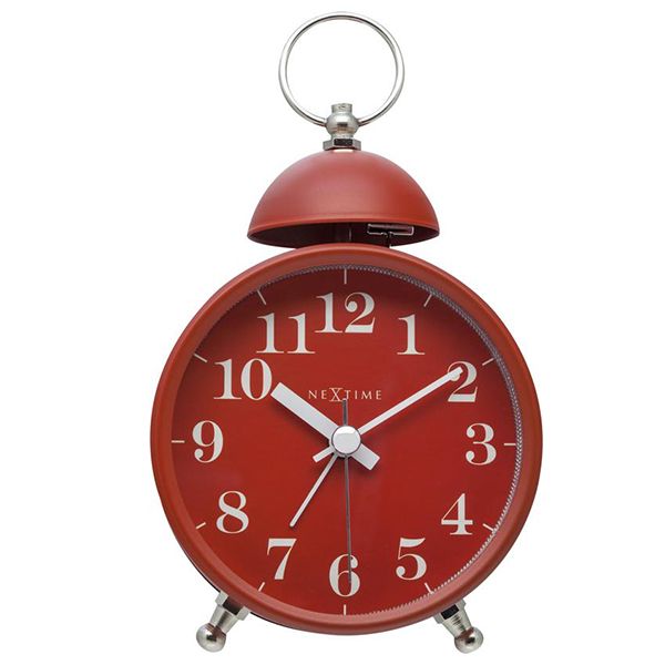 NeXtime 16.5cm Retro Design Metal Loud Alarm Clock - Single Bell