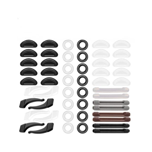 Silicone Eyeglasses Non-slip Holder Comfortable Non-slip Set 28PCS