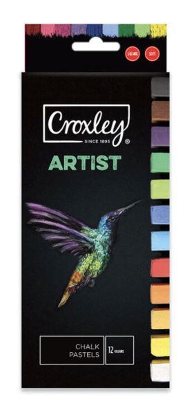 Croxley - Artist Chalk Pastel Set Of 12 x 2