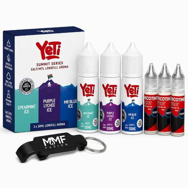 Yeti Series MMF E-Liquid 30ml Juice 50mg - Variety Combo