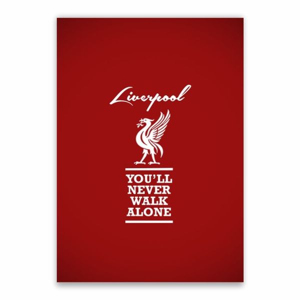 Liverpool You'll Never Walk Alone Poster - A1
