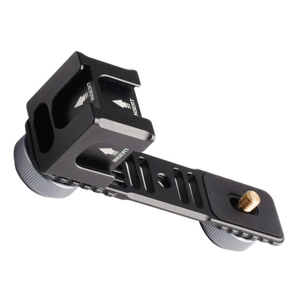 Aluminum Gimbal Bar With 4 Cold Shoes